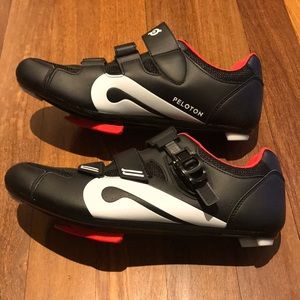 Black Peloton Brand Cycling Shoes size 46 - very good condition